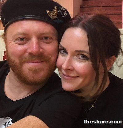 Jill Carter English Beauty Therapist with her husband Leigh Francis (British actor, director, stand-up comedian, producer, and writer)