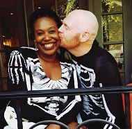 Nia Renee Hill and her spouse Bill Burr