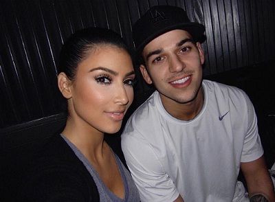 Rob Kardashian Height, Weight, Age, Wife, Girlfriend, Biography & More 6 Kim Kardashian with her brother, Rob Kardashian