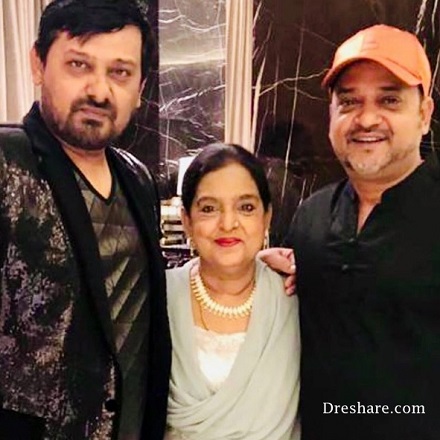 Wajid Khan Height, Weight, Age, Wife, Girlfriend, Biography, Family & More 4 Wajid Khan with his mother and brother Sajid Khan