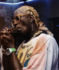 Young Thug Height, Weight, Age, Wife, Girlfriend, Biography & More 10 Young Thug smoking