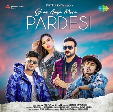 Adnaan Shaikh in the music video Ghar Aaya Mera Pardesi