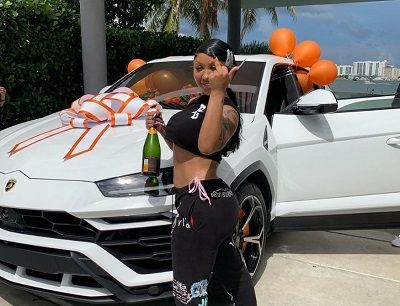 Chyna Santana Wiki, Age (Moneybagg Yo's Baby Mama) Biography & More 7 Chyna Santana went live on Instagram to bash Moneybagg Yo (American rapper) for gifting his new girlfriend Ariana Fletcher a brand-new white Lamborghini car