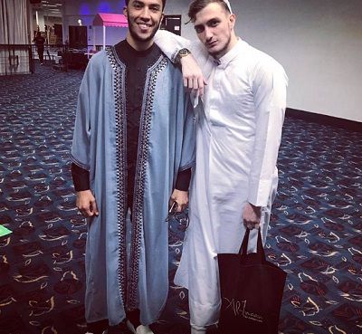 Fatih Seferagic Wiki, Age, Wife, Girlfriend, Biography, Family & More 7 Fatih Seferagic with Qari-Youssef-Edghouch