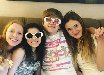 Isaiah Stannard with friends