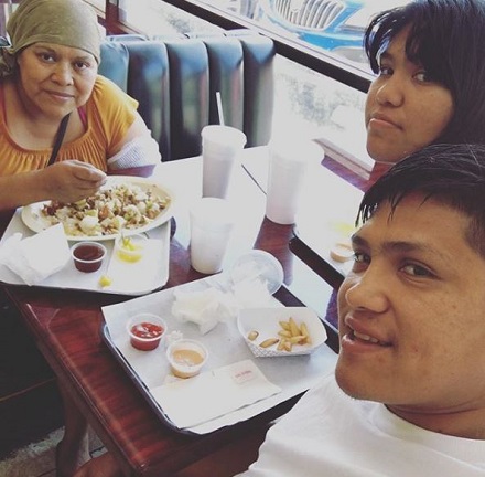 Johnny Ortiz Age, Girlfriend, Wife, Height, Weight, Biography & More 7 Johnny Ortiz with his mom and sister