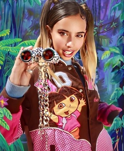 Kylie Cantrall is a fan of Dora the Explorer show