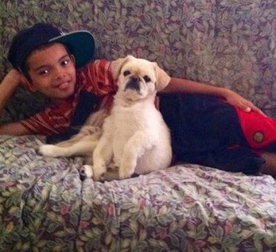 Lil Xxel Wiki, Height, Age, Girlfriend, Family, Net worth, Biography & More 8 Lil Xxel's childhood photo with his pet dog