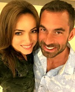Lisa Robertson and her boyfriend