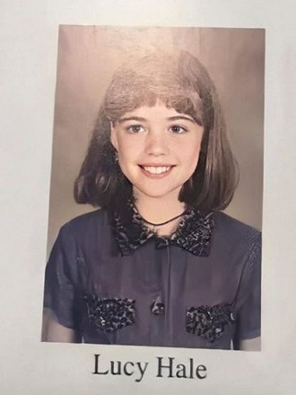 Lucy Hale's school photo