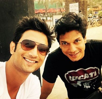 Mahesh Shetty with his best friend Sushant Singh Rajput