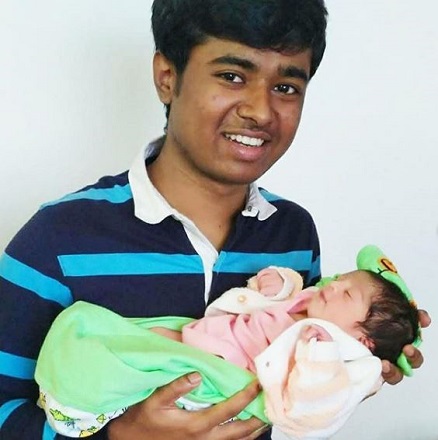 Drone Prathap NM (Scientist) Wiki, Age, Family, Biography, Caste & More 6 Prathap NM with his niece