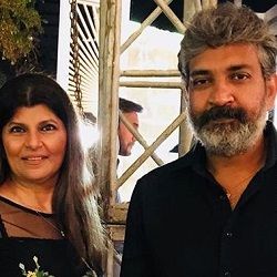 Rubina Ashraf with S. S. Rajamouli