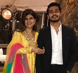 Rubina Ashraf's son Nawal Tariq