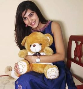Sangeeta Chauhan Age, Height, Weight, Husband, Boyfriend, Biography & More 15 Sangeeta Chauhan with teddy bear