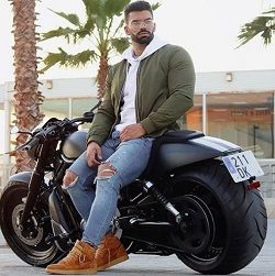 Sergi Constance owns Harley Davidson