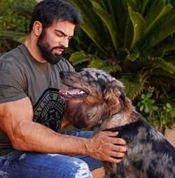 Sergi Constance pet dog