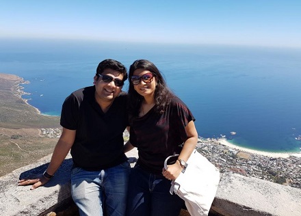 Sima Taparia's daughter Ritu Taparia and son-in-law Aditya