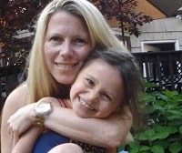Sky Katz pictured with her mom Franny Katz