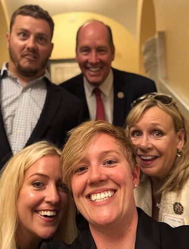 Carolyn Yoho Wiki (Ted Yoho's Wife) Age, Biography, Family & More 4 Ted Yoho along with his son Tyler Yoho & daughter Katie & Lauren Yoho