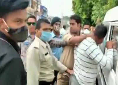 Vikas Dubey arrested by the MP Police on July 9, 2020