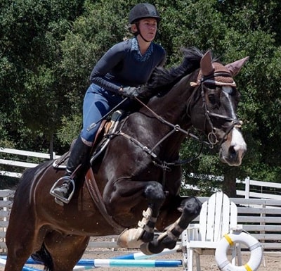Amanda Humphrey - Biography, Age, Family & Facts about Bryan Callen's Wife 8 Amanda Humphrey riding on her horse Toby