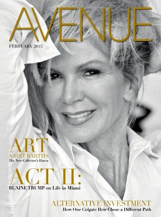 Blaine Trump Height, Weight, Age, Husband, Children, Biography & More 17 Blaine Trump on the cover page of Avenue magazine