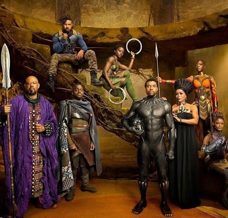 Chadwick Boseman Height, Weight, Age, Wife, Girlfriend, Biography & More 11 Chadwick Boseman and Black Panther cast