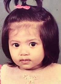 Disha Madan Childhood Picture
