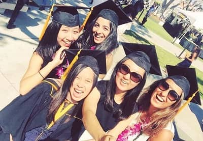 Elwa Saleh (Model) Age, Height, Weight, Boyfriend, Biography & More 9 Elwa Saleh post-graduation picture with MBA classmates