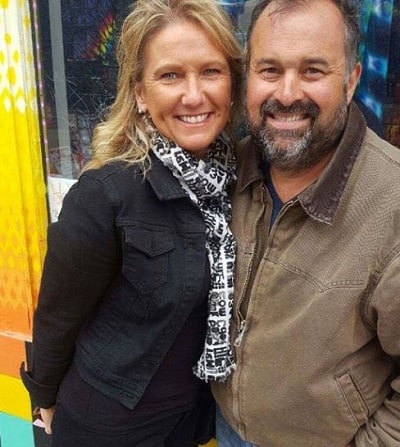 Frank Fritz with his partner Diane