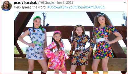 Gracie Haschak Height, Weight, Age, Boyfriend, Biography & More 8 Haschaks sisters in colorful dresses