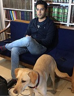 Ishkaran Singh Bhandari Wiki, Age Wife, Family, Biography & More 4 Ishkaran Singh Bhandari and his pet dog