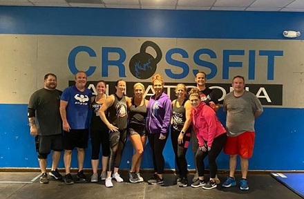Marjorie Taylor Greene with CrossFit Team