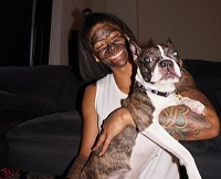Massy Arias Height, Weight, Age, Husband, Boyfriend, Biography & More 4 Massy Arias with her pet dog