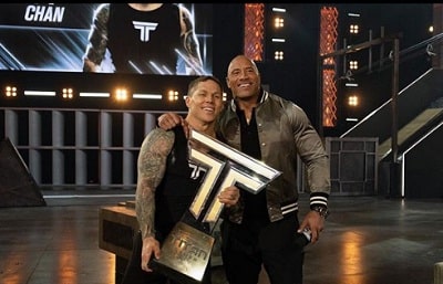 Matt Chan Height, Weight, Age, Wife, Girlfriend, Biography & More 2 Matt Chan announced as the champion of The Titan Games got the trophy from Dwayne Johnson