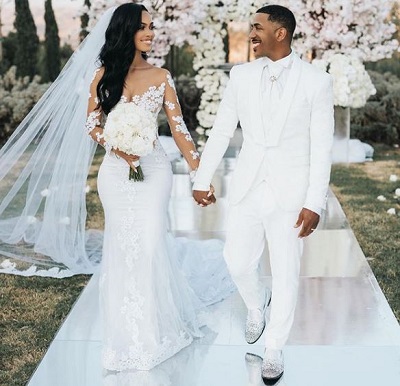 Miya Dickey got married to Marques Houston (American singer, actor, and record producer) on August 24, 2020