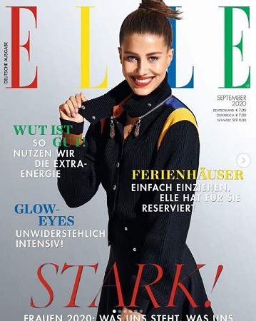 Nicole Poturalski Wiki, Age, Height, Weight, Boyfriend, Biography, Affairs & More 13 Nicole Poturalski on the cover page of Elle magazine