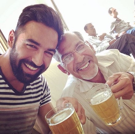 Nishant Dahiya Height, Weight, Age, Wife, Girlfriend, Biography & More 10 Nishant Dahiya with his dad Rajendra Singh