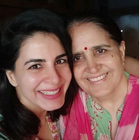 Saahil Sehgal mother-in-law