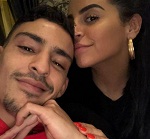 Selma Omani with boyfriend Boef