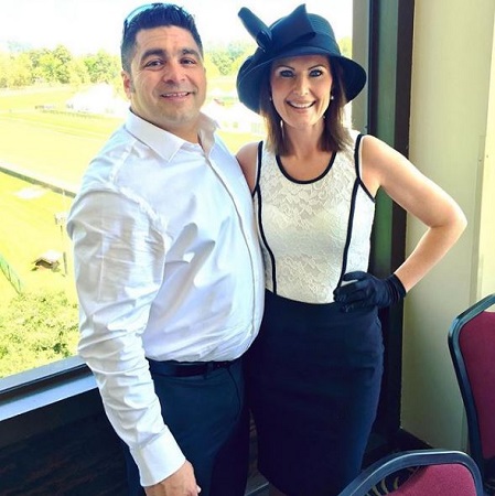 Sheri Easterling with her spouse Monty Lopez