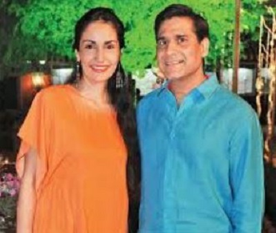 Simar Dugal Wiki (Designer) Age, Husband, Biography, Family & More 8 Simar Dugal with her husband Premjit Dugal