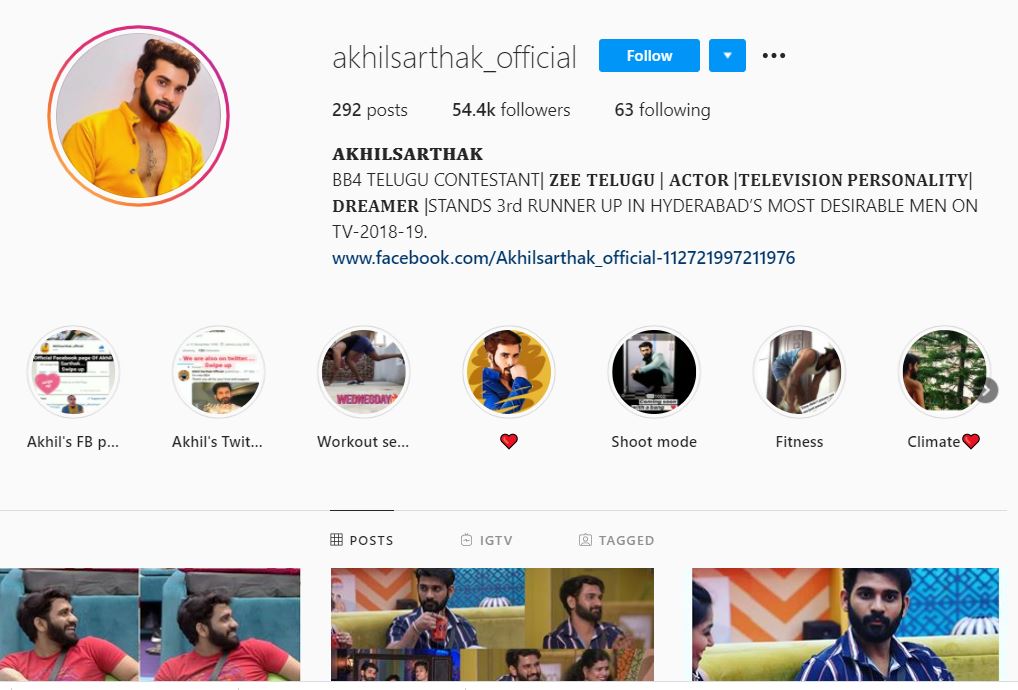 Akhil Sarthak (Bigg Boss) Wiki, Age, Wife, Girlfriend, Height, Weight & Biography 17 Akhil Sarthak's following on IG has increased significantly