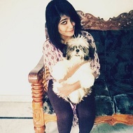 Alekhya Harika (Bigg Boss) Wiki, Age, Height, Weight, Boyfriend, Biography & More 6 Alekhya Harika with her pet dog