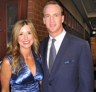 Ashley Thompson 9 Ashley Thompson with her husband Peyton Manning