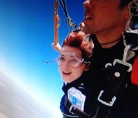 Aya Cash Height, Weight, Age, Husband, Boyfriend, Family, Biography & Facts 8 Aya Cash loves Sky diving