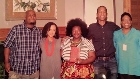 Brandon Miller Wiki (Jesmyn Ward's Husband) Age, Kids, Biography & More 4 Brandon Miller's spouse with her family
