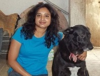 Devi Nagavalli (Anchor) Wiki, Age, Husband, Salary, Height, Weight, Biography & Facts 3 Devi Nagavalli with her pet