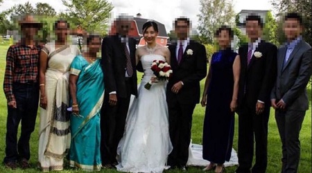 Dr. Li-Meng Yan (Virologist) Age, Husband, Biography, Corona Virus, Family & Facts 6 Dr. Li-Meng Yan wedding photo